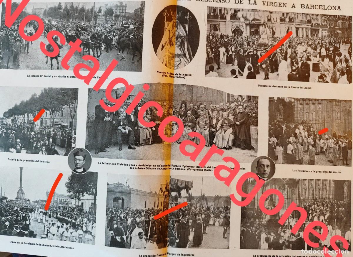 Coleccionismo de revistas y peri&oacute;dicos: fiestas La Merced VII centenario foto revista princ siglo XX 191W