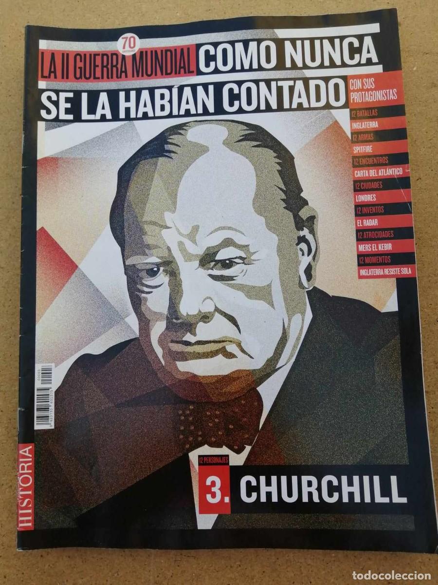 Coleccionismo de Revistas y Peri&oacute;dicos: LA II GUERRA MUNDIAL COMO NUNCA SE LA HABIAN CONTADO (NUMERO 3) CHURCHILL