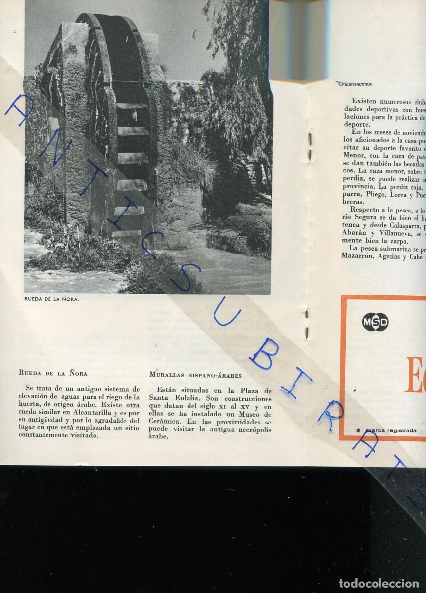 Collection Magazines and Newspapers: REVISTA A&Ntilde;O 1966 SIERRA ESPU&Ntilde;A MURCIA RUEDA DE LA &Ntilde;ORA PUERTO LUMBRERAS BURRO CON CANTAROS AGUILAS
