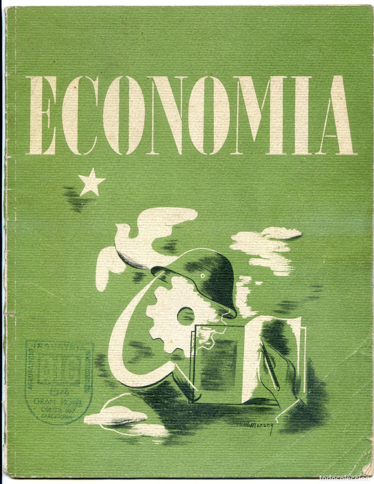 Coleccionismo de Revistas y Peri&oacute;dicos: Econom&iacute;a, guerra civil, A&ntilde;o I n&ordm; 2 1937 Departament d&acute;Economia de la Generalitat de Catalunya, falto