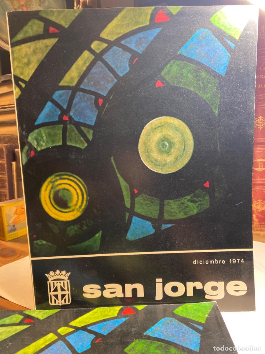 Colecionismo de Revistas e Jornais: SAN JORGE diciembre 1974 NUM 94 REVISTA DIPUTACION DE BARCELONA. TORRES GARCIA. TERRASSA CERAMICA