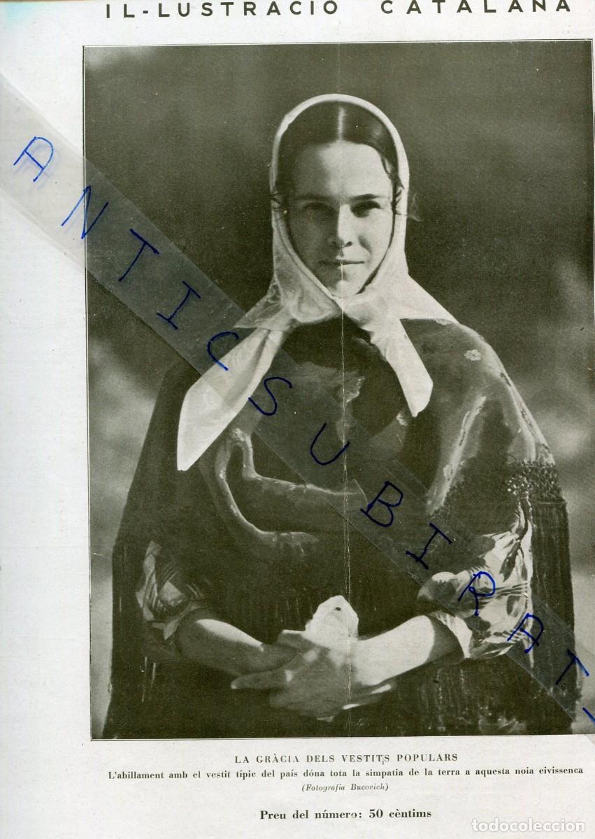 Sammeln von Zeitschriften und Zeitungen: REVISTA A&Ntilde;O 1934 TRAJE TIPICO DE IBIZA BARCAS VELEROS EN S'AGARO MUERTE DE CECILIO PLA CECILI