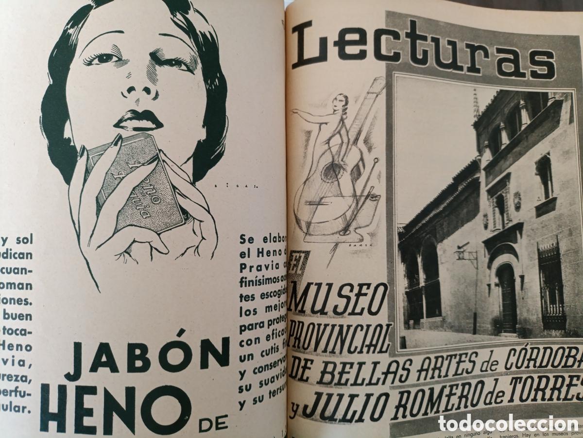 Coleccionismo de Revistas y Peri&oacute;dicos: Tomo encuedarnado Lecturas a&ntilde;o 1935