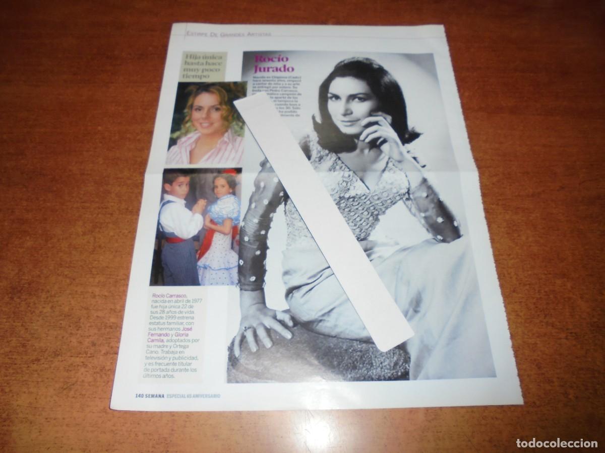 Coleccionismo de Revistas y Peri&oacute;dicos: CLIPPING 2005: ROC&Iacute;O JURADO - ROC&Iacute;O DURCAL