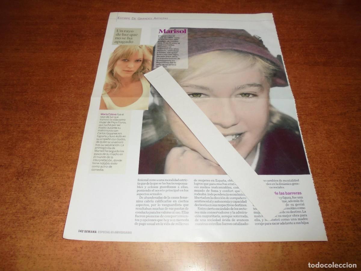 Collection Magazines and Newspapers: CLIPPING 2005: MARISOL - LAURA VALENZUELA