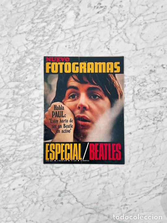 Coleccionismo de Revistas y Peri&oacute;dicos: FOTOGRAMAS - 1970 - ESPECIAL BEATLES, PAUL McCARTNEY, ROMINA POWER Y AL BANO, GIORGIO MORODER