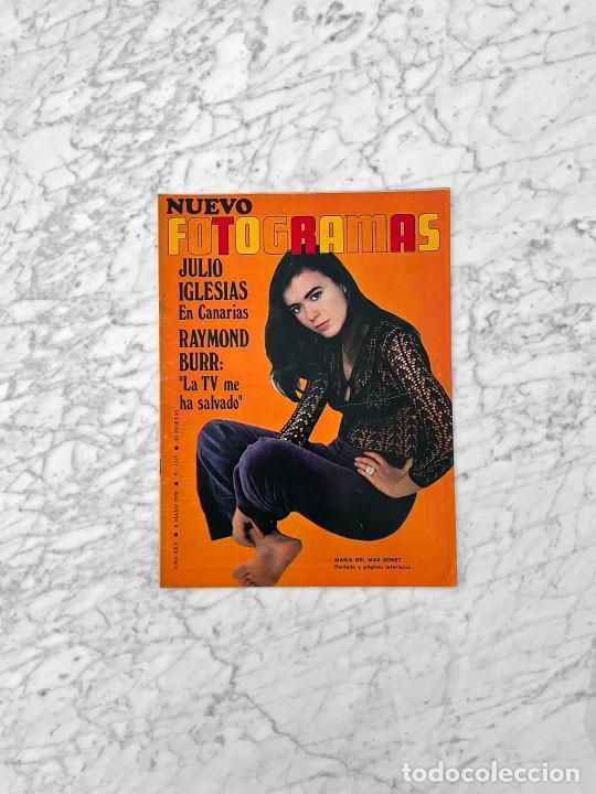 Coleccionismo de revistas y peri&oacute;dicos: FOTOGRAMAS - 1970 - MARIA DEL MAR BONET, JULIO IGLESIAS, JANE FONDA, KARINA, JOHN LEE HOOKER