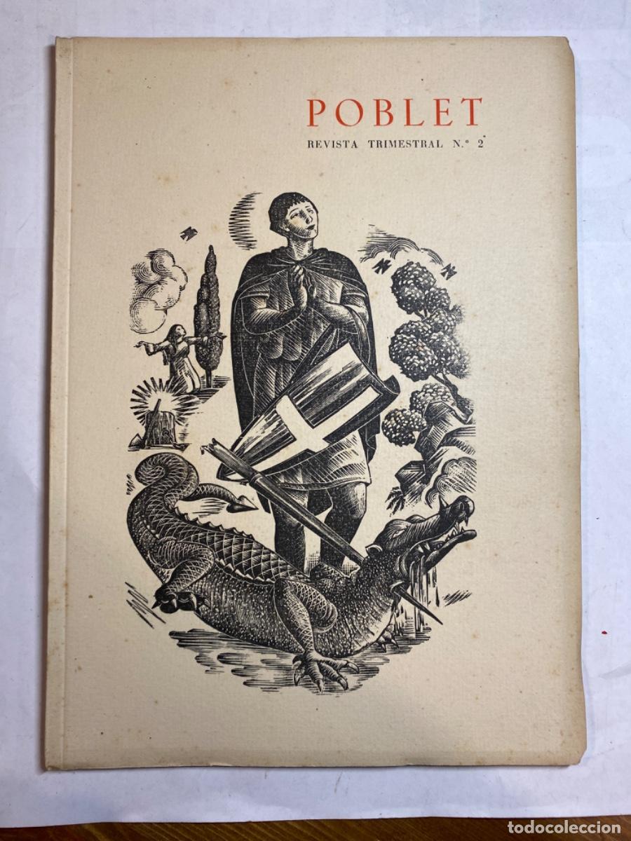 Coleccionismo de revistas y peri&oacute;dicos: POBLET, REVISTA TRIMESTRAL. N&ordm; 2. 1948