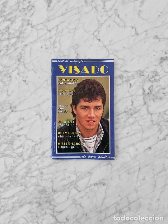 Coleccionismo de Revistas y Peri&oacute;dicos: VISADO - 1985 - BILLY HUFSEY, ALASKA, MASSIEL, MISTER TANGA, LEONARDI, GAY, DESNUDOS MASCULINOS