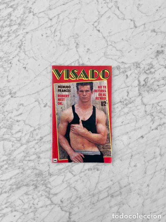Coleccionismo de Revistas y Peri&oacute;dicos: VISADO - 1987 - ZEUS GAY SHOP, U2, ROBERT NEST, EL CORAZON DEL ANGEL, DESNUDOS MASCULINOS