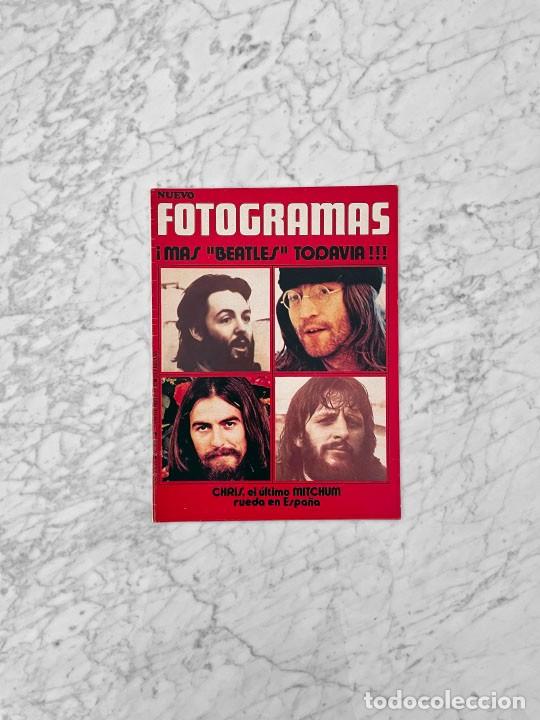 Coleccionismo de Revistas y Peri&oacute;dicos: FOTOGRAMAS - 1971 - BEATLES, NURIA TORRAY, FESTIVAL DE VENECIA, CHRIS MITCHUM, POP-TOPS