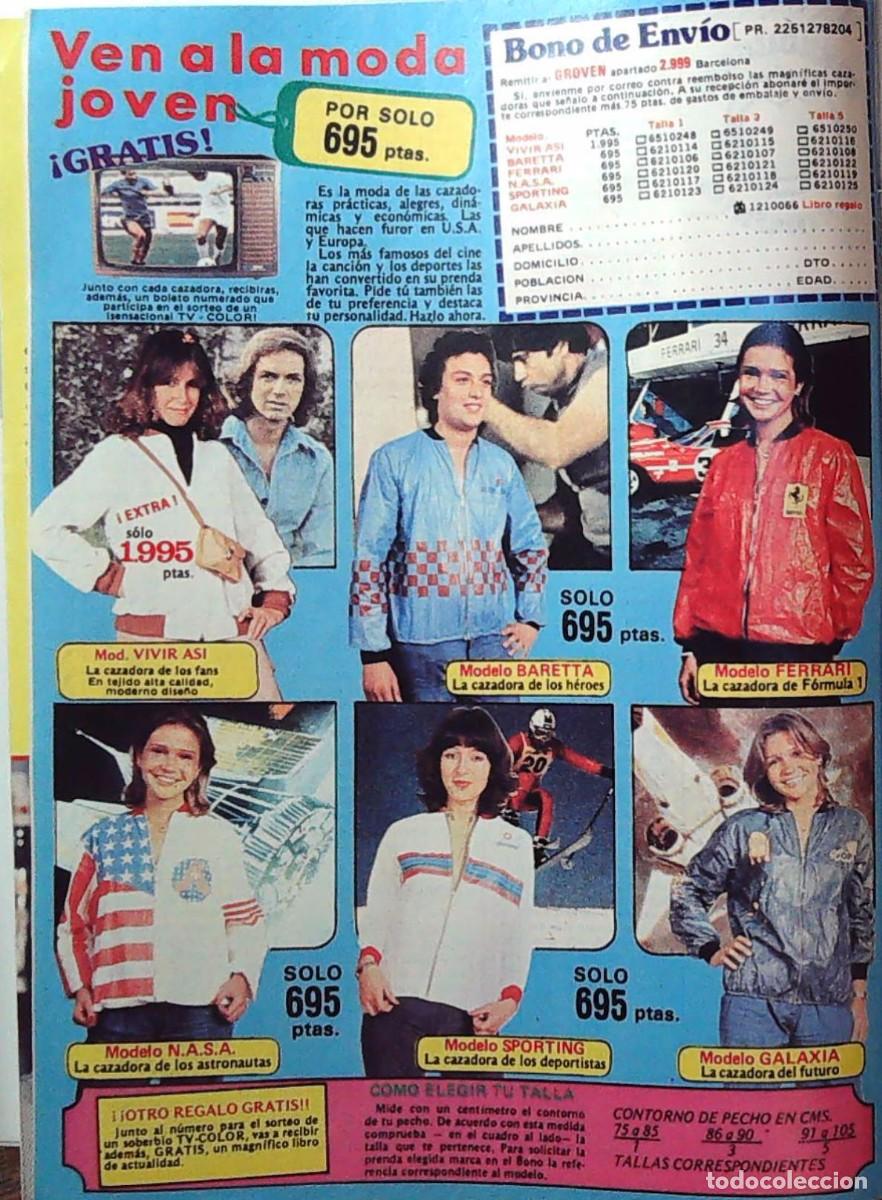 Coleccionismo de Revistas y Peri&oacute;dicos: CAMILO SESTO ANUNCIO CAZADORAS
