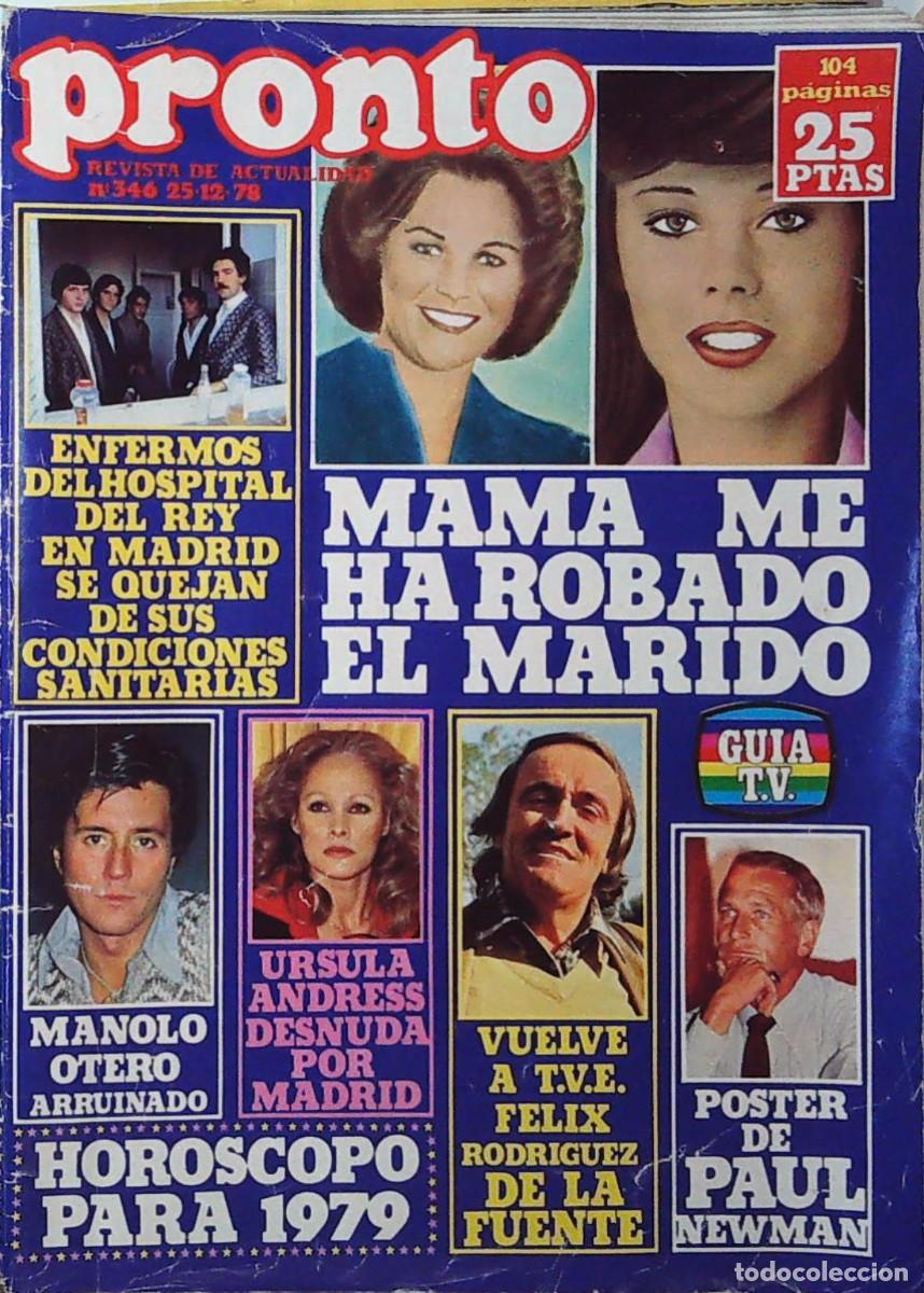 Coleccionismo de Revistas y Peri&oacute;dicos: RECORTE PORTADA URSULA ANDRESS FELIX RODRIGUEZ DE LAFUENTE PAUL NEWMAN MANOLO OTERO