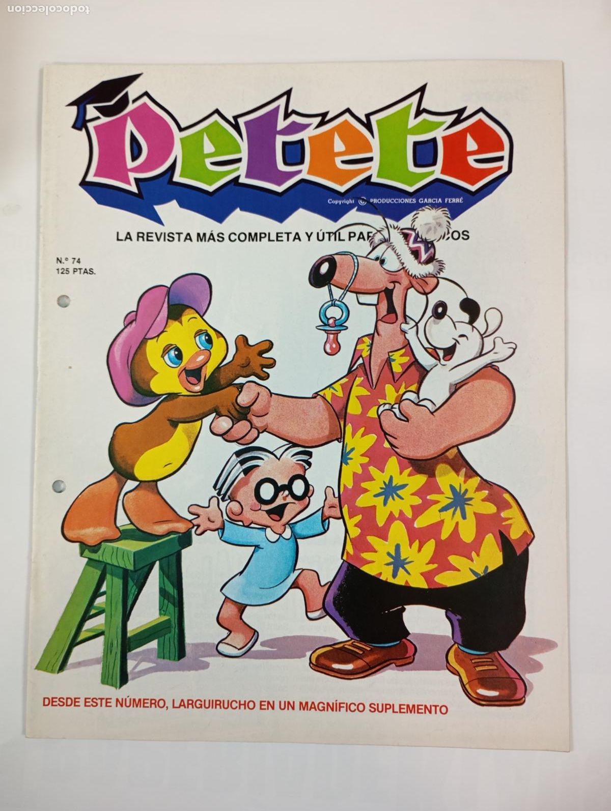 Coleccionismo de Revistas y Peri&oacute;dicos: REVISTA PETETE. N&ordm; 74. TDKC111