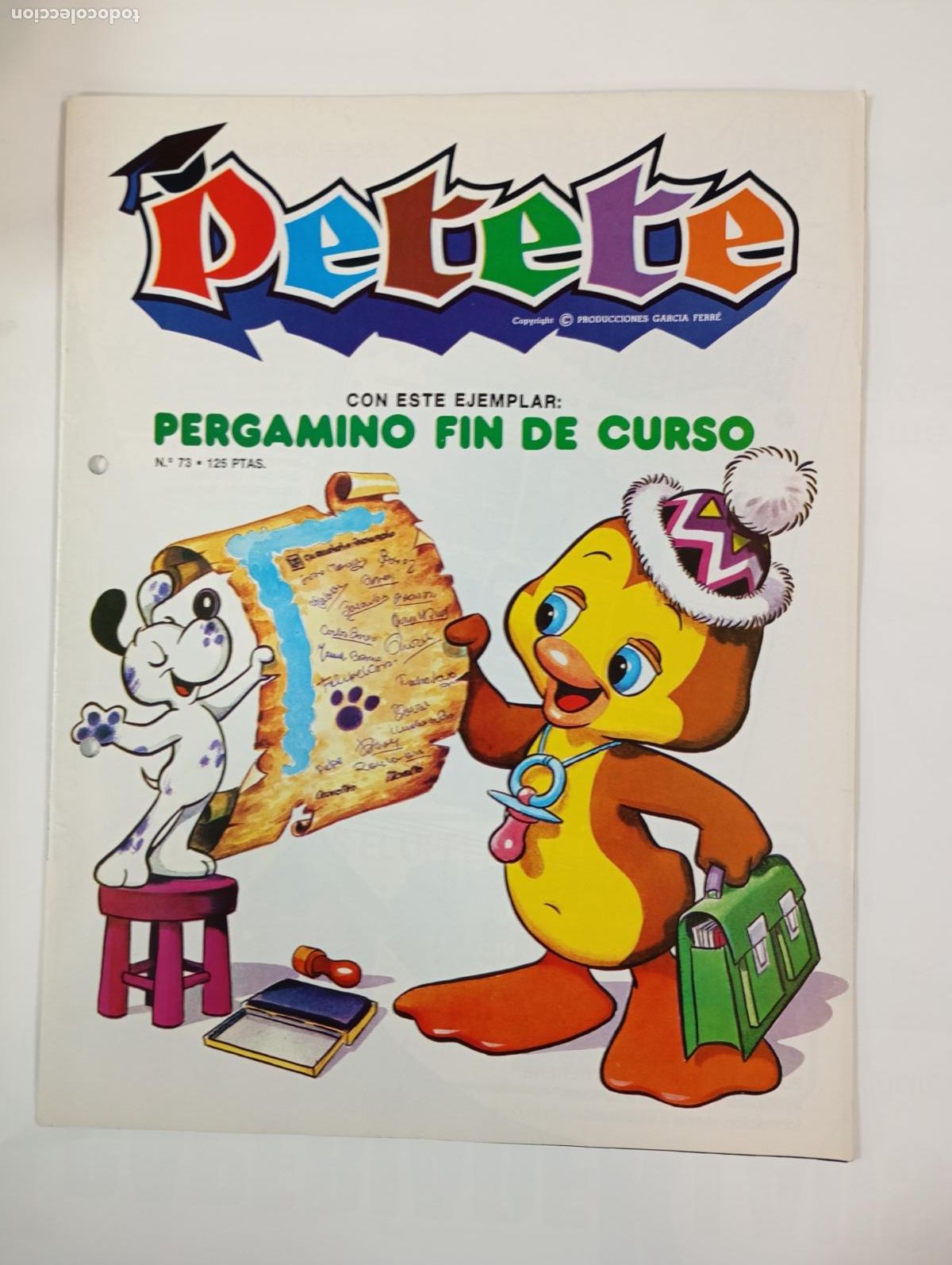 Coleccionismo de Revistas y Peri&oacute;dicos: REVISTA PETETE. N&ordm; 73. TDKC111