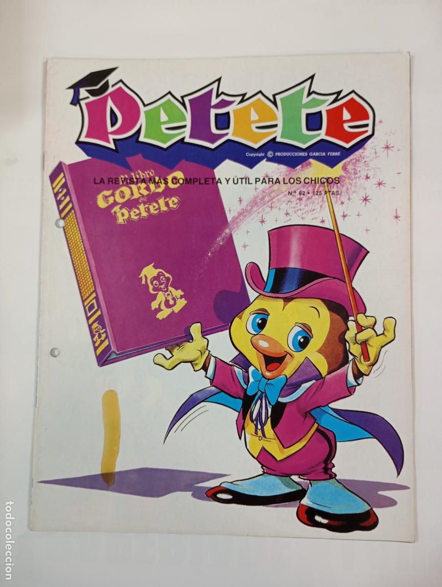 Coleccionismo de Revistas y Peri&oacute;dicos: REVISTA PETETE. N&ordm; 62. TDKC111