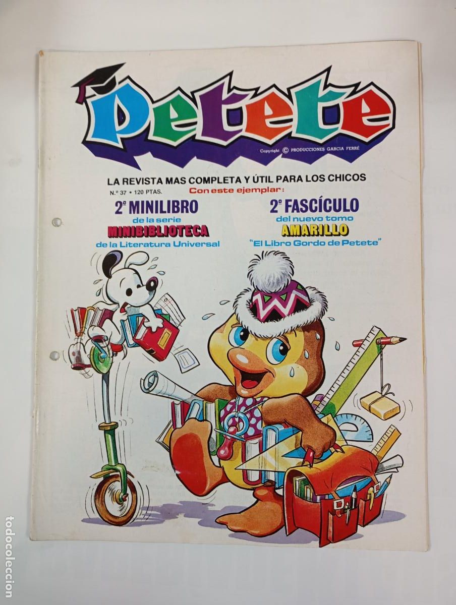 Coleccionismo de Revistas y Peri&oacute;dicos: REVISTA PETETE. N&ordm; 37. TDKC111