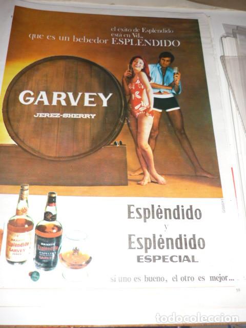 Coleccionismo de Revistas y Peri&oacute;dicos: ANUNCIO *GARVEY ESPLENDIDO ESPECIAL* - 1 HOJA, RECORTE REVISTA 1970