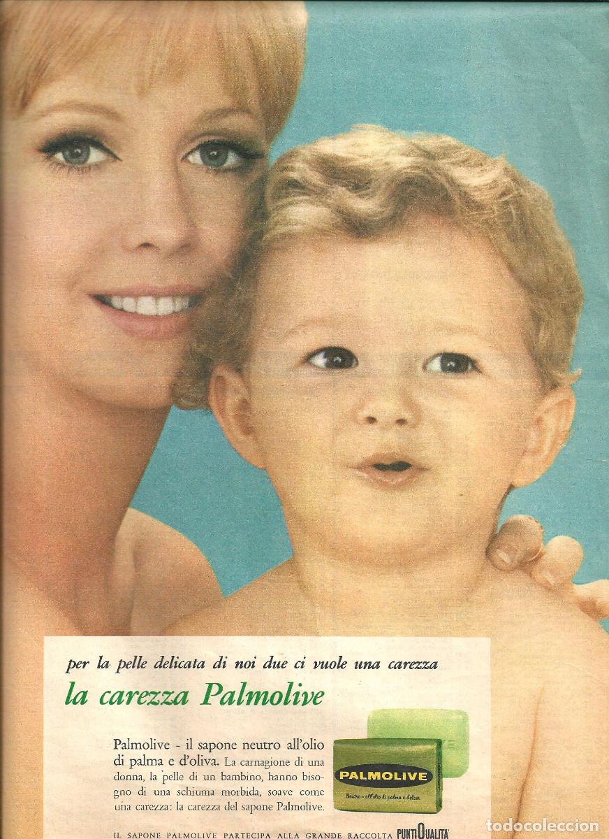 Sammeln von Zeitschriften und Zeitungen: ANUNCIO *JABON PALMOLIVE* - 1 HOJA, RECORTE REVISTA, A&Ntilde;O 1966