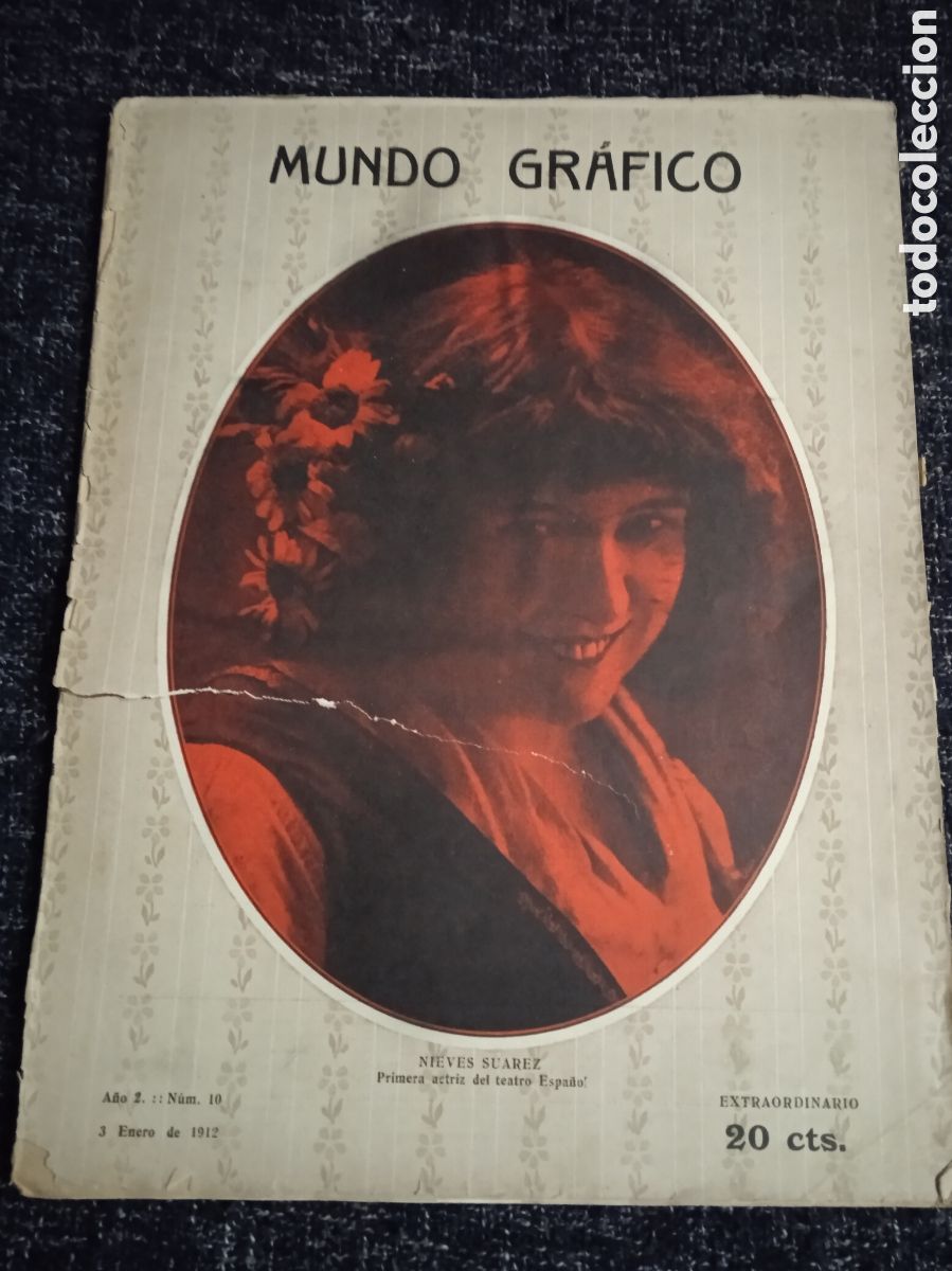 Coleccionismo de Revistas y Peri&oacute;dicos: MUNDO GRAFICO N&ordm; 24 ABRIL 1912 / PERIODICO CON NOTICIAS Y REPORTAJES DE LA EPOCA