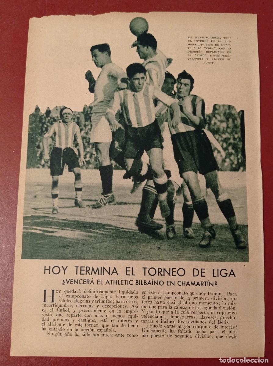 Coleccionismo de revistas y peri&oacute;dicos: 57 HOJAS( 114 P&Aacute;G ) SUELTAS DE 1933 - FUTBOL A&Ntilde;OS 30 - 1&ordf; - 2&ordf; Y 3&ordf; DIVISI&Oacute;N