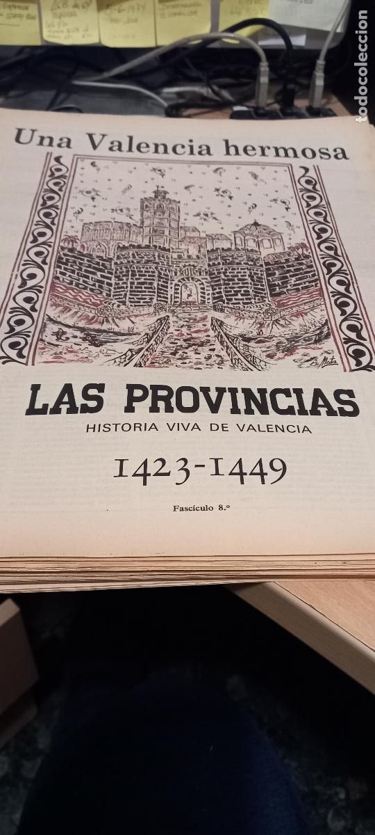 Coleccionismo de revistas y peri&oacute;dicos: LAS PROVINCIAS FASCICULO N 8 HISTORIA VIVA DE VALENCIA UNA VALENCIA HERMOSA 1423-1449