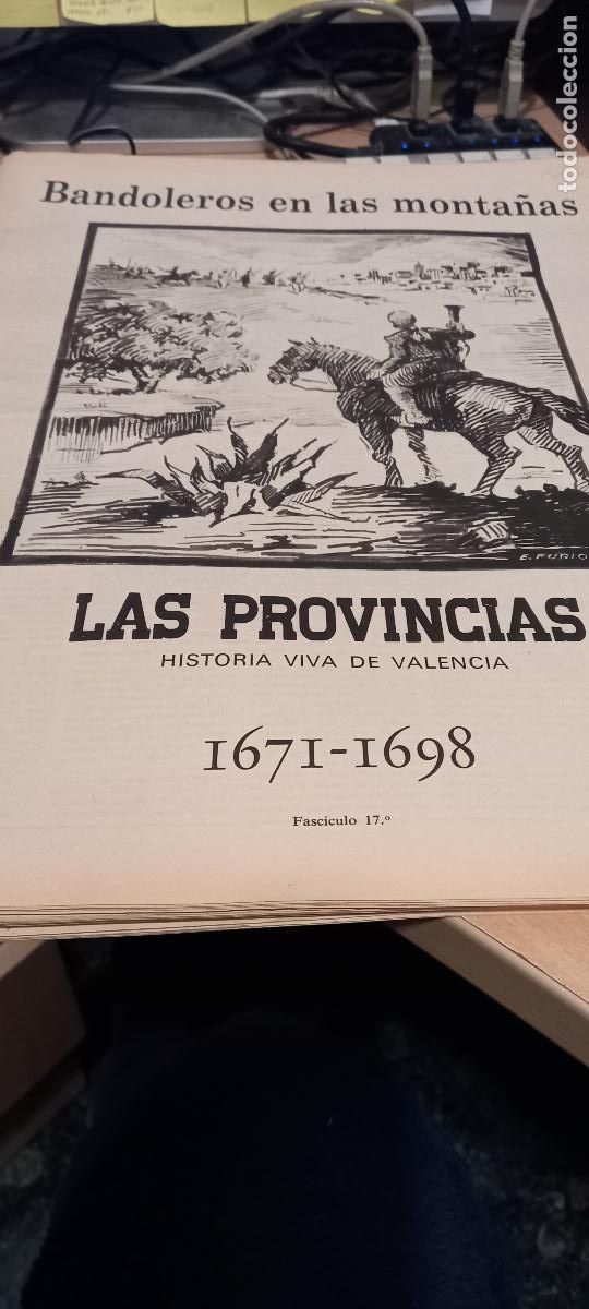 Coleccionismo de revistas y peri&oacute;dicos: LAS PROVINCIAS FASCICULO N 17 HISTORIA VIVA DE VALENCIA BANDOLEROS EN LA MONTA&Ntilde;A 1671-1698