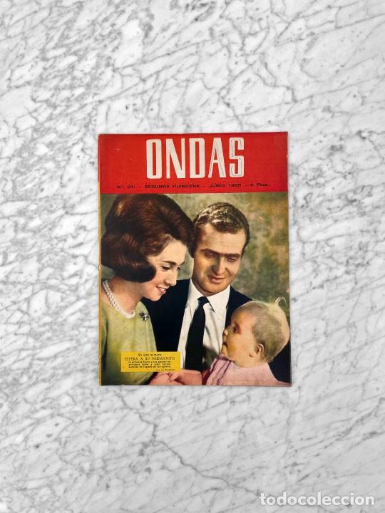 Collectionnisme de Revues et Journaux: ONDAS - 1965 - ALESSANDRA MUSSOLINI, OLIMPIA TORLONIA, MARIA CALLAS, PETULA CLARK, JAIME MOREY