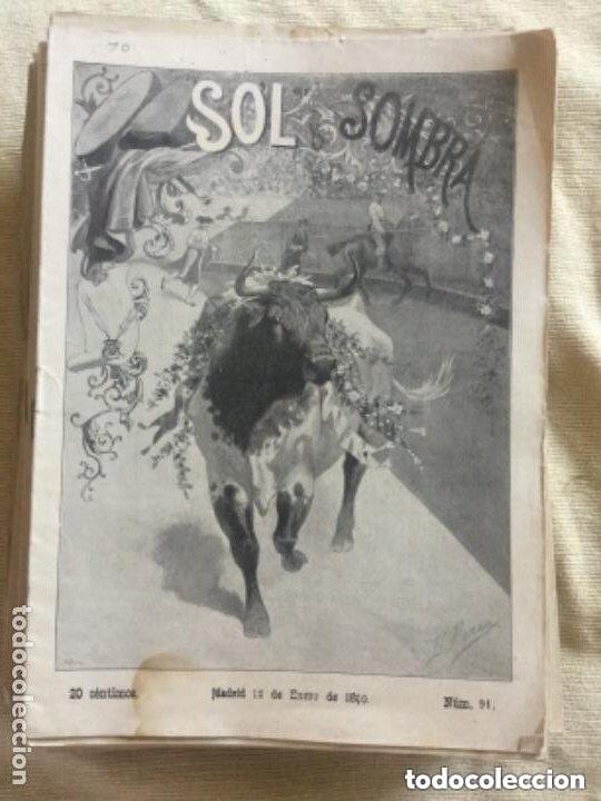 Collection Magazines and Newspapers: SOL Y SOMBRA - 56 REVISTAS DIFERENTES A&Ntilde;OS - 1899-1915 Num 91 - 1052
