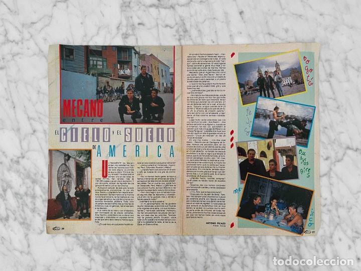 Coleccionismo de Revistas y Peri&oacute;dicos: REPORTAJE - MECANO - 1987