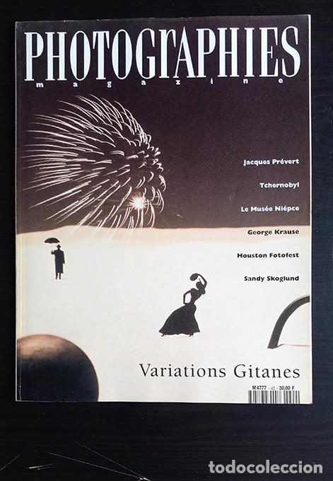 Coleccionismo de Revistas y Peri&oacute;dicos: 'Photographies Magazine' n&ordm; 42 _ Variations Gitanes. Junio 1992. Ver sumario en foto