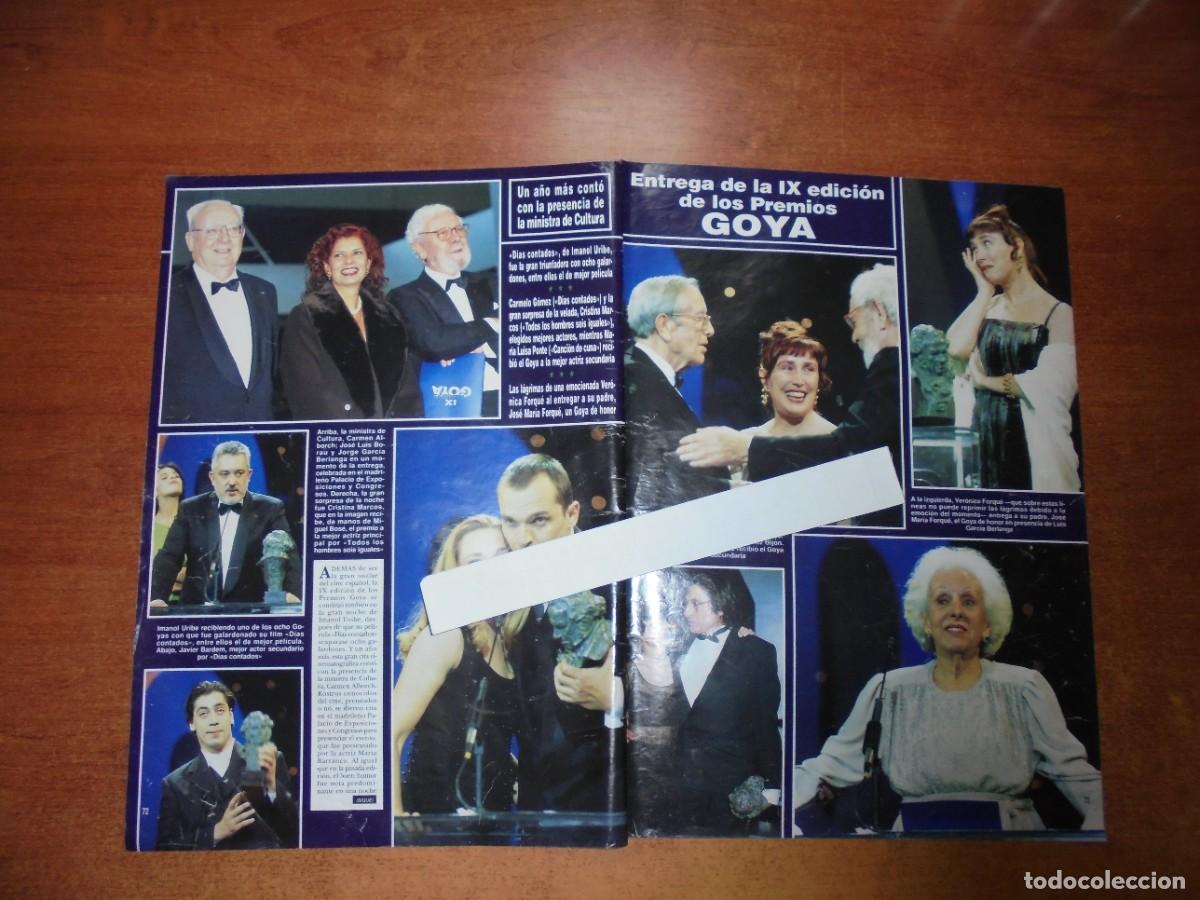 Coleccionismo de Revistas y Peri&oacute;dicos: CLIPPING 1995: PEN&Eacute;LOPE CRUZ. M.L. PONTE. MASSIEL. FLORINDA CHICO. I. URIBE. J. BARDEM. C. MARCOS