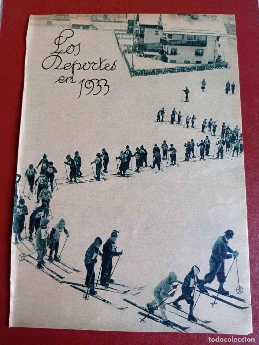 Coleccionismo de revistas y peri&oacute;dicos: 9 HOJAS SUELTAS ( 18 PAG ) OTROS DEPORTES A&Ntilde;OS 30