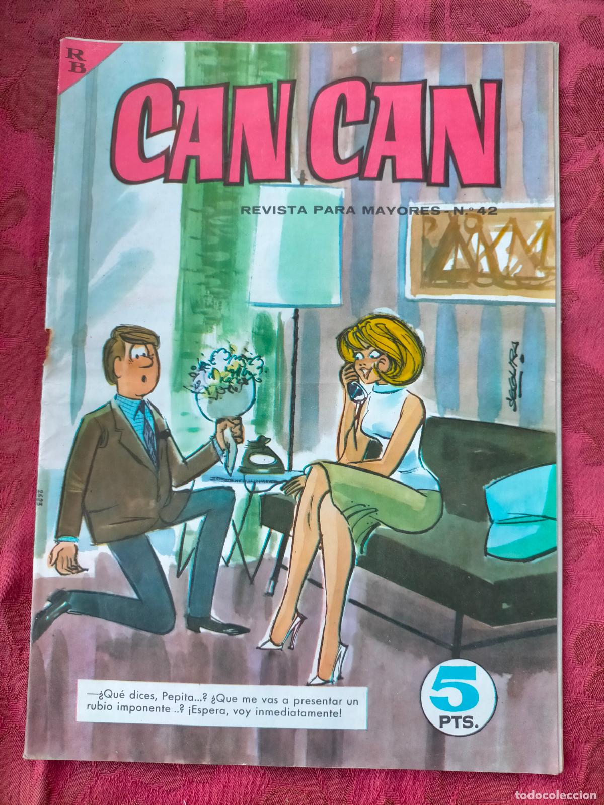 Colecionismo de Revistas e Jornais: Revista Can can n&ordm; 42 a&ntilde;os 60 1964 cancan