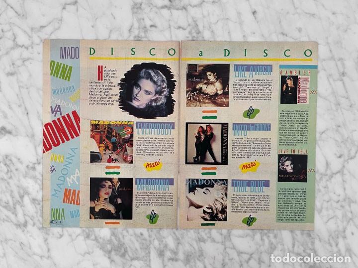 Coleccionismo de Revistas y Peri&oacute;dicos: REPORTAJE - DISCOGRAFIA MADONNA - 1987