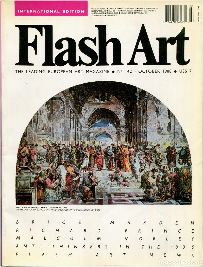 Coleccionismo de revistas y peri&oacute;dicos: Flash Art, The Leading European Art Magazine N&ordm; 142 - October 1988 - Int. Edition