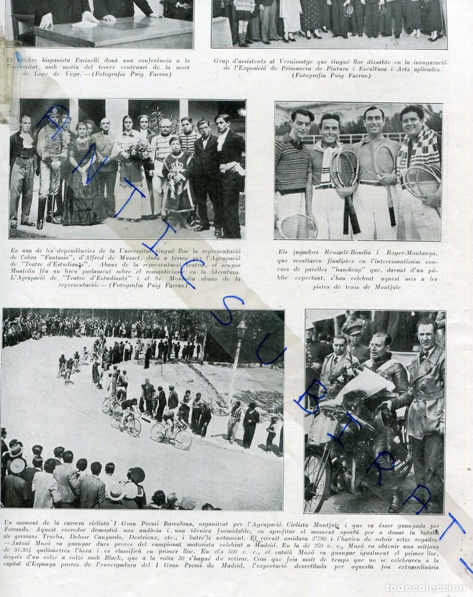 Coleccionismo de revistas y peri&oacute;dicos: REVISTA A&Ntilde;O 1935 SANT FELIP NERI GOETHE SAN FELIPE ANTOI MOXO MOTOS NAZIS EN MADRID EMBAJADA ALEMANA