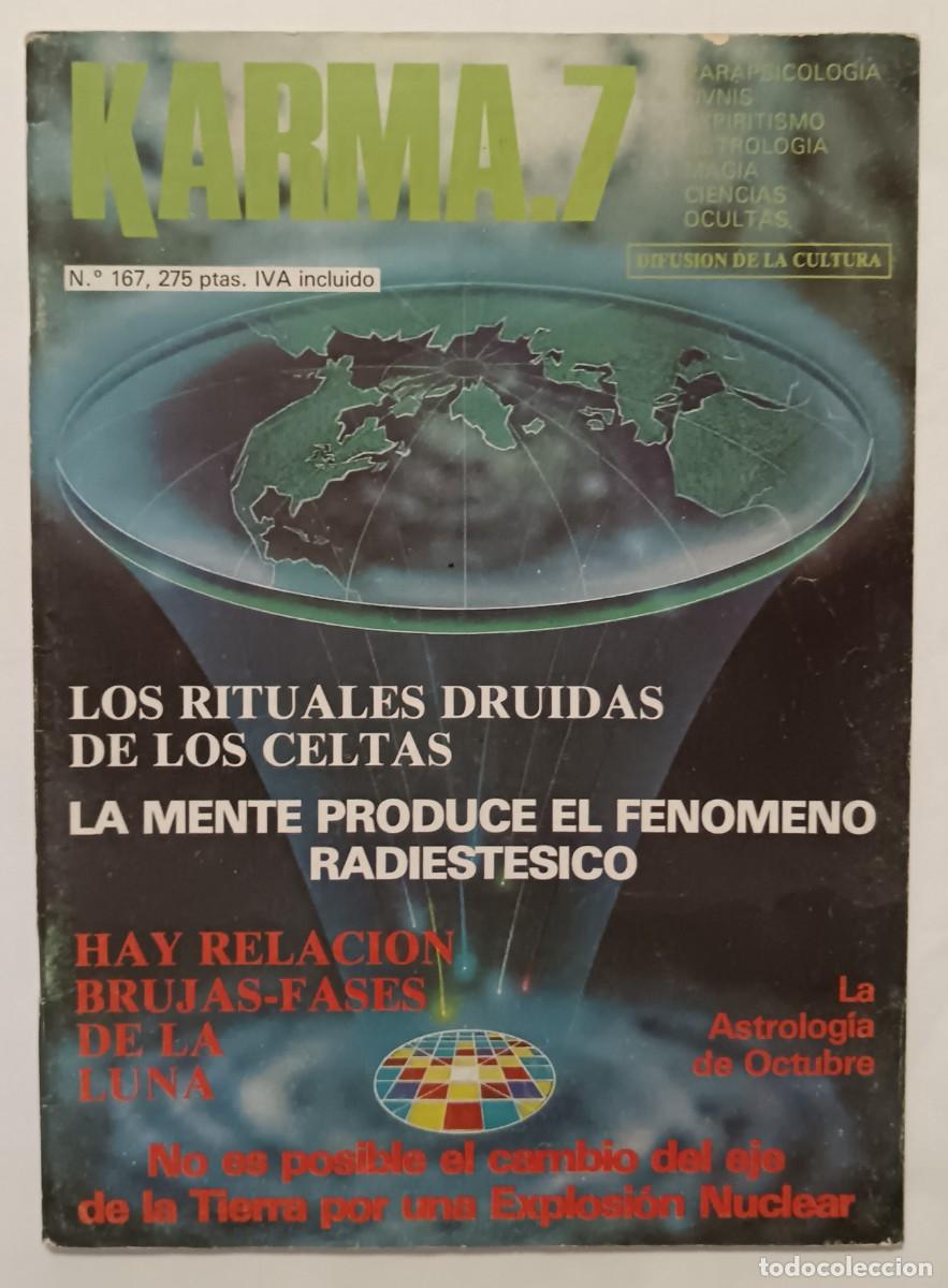 Coleccionismo de revistas y peri&oacute;dicos: Karma 7-n&ordm; 167- oct 1986.