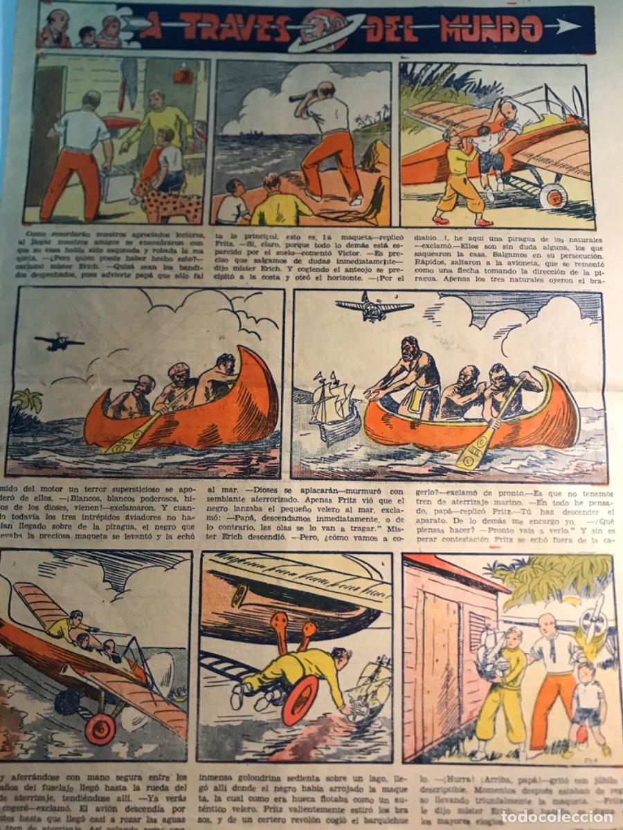 Collection Magazines and Newspapers: REVISTA. A traves del mundo. a&ntilde;os 1930. C&oacute;mic