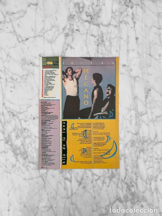 Coleccionismo de Revistas y Peri&oacute;dicos: REPORTAJE - MECANO - 1987
