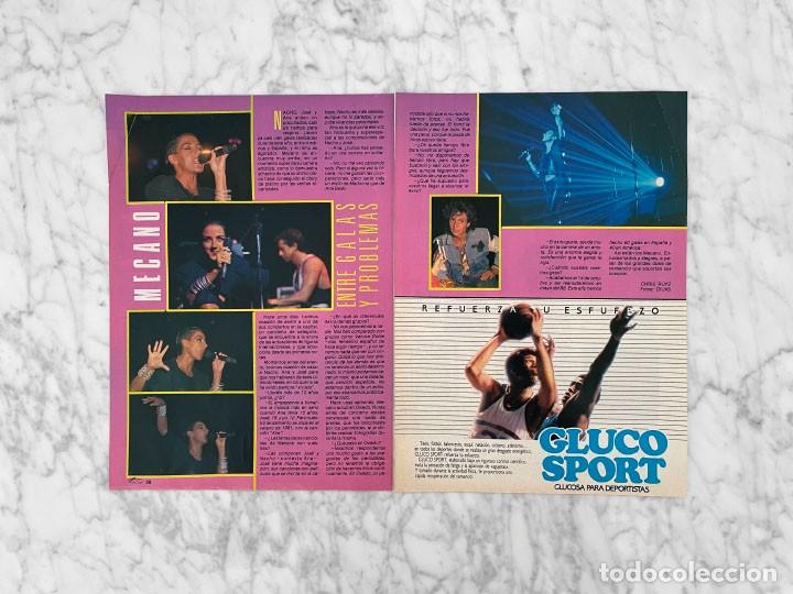 Coleccionismo de Revistas y Peri&oacute;dicos: REPORTAJE - MECANO - 1987