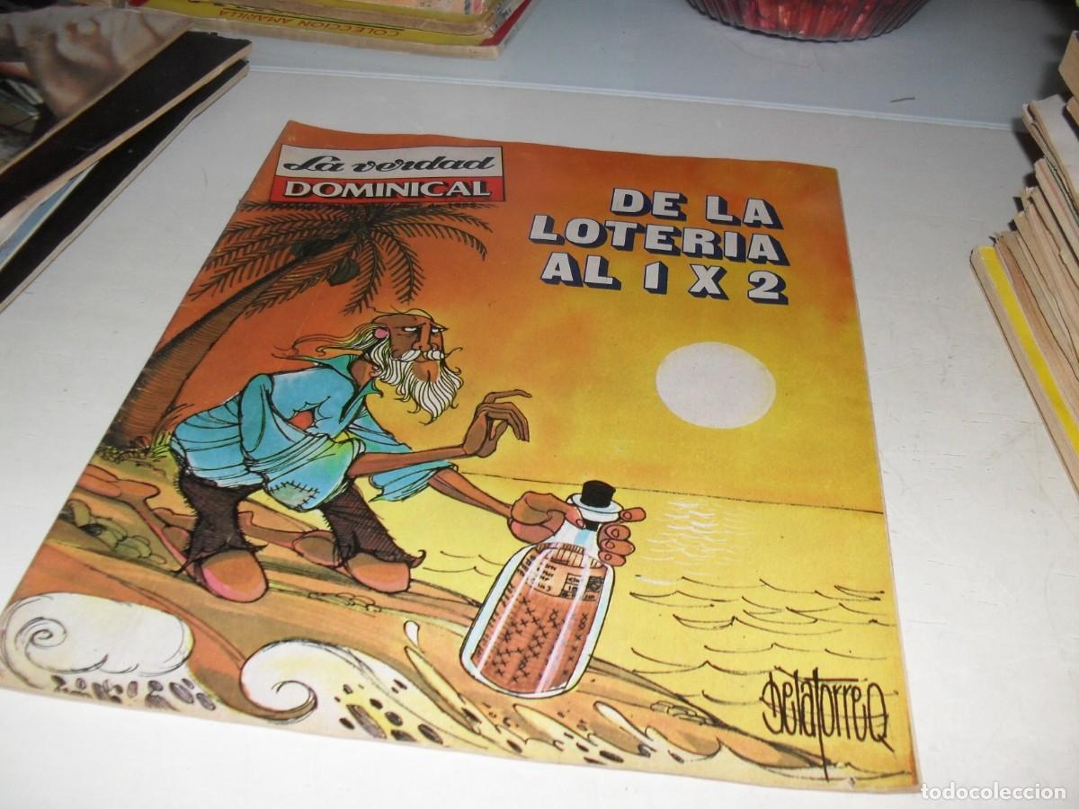 Coleccionismo de Revistas y Peri&oacute;dicos: LA VERDAD,DOMINICAL,22.12-1985,EN CONTRAPORTADA ANUNCIO WHISKY DYC,HOY POLITICAMENTE INCORRECTO