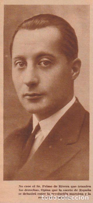 Coleccionismo de Revistas y Peri&oacute;dicos: Jos&eacute; Antonio Primo de Rivera - 1935