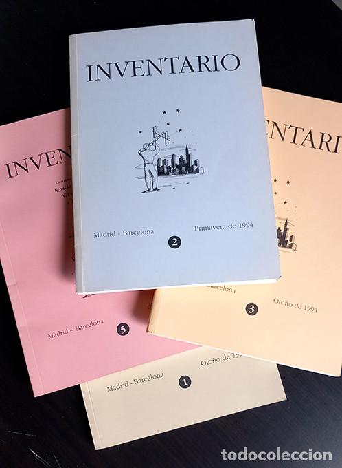 Coleccionismo de Revistas y Peri&oacute;dicos: Inventario, Madrid-Barcelona. Ignacio G&oacute;mez de Lia&ntilde;o, V. Ferr&aacute;n Martinell. 4 n&uacute;meros