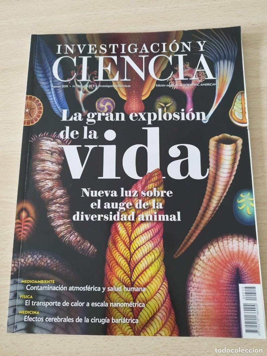 Collection Magazines and Newspapers: Revista Investigaci&oacute;n y Ciencia Agosto 2019 N&ordm; 515 Scientific American