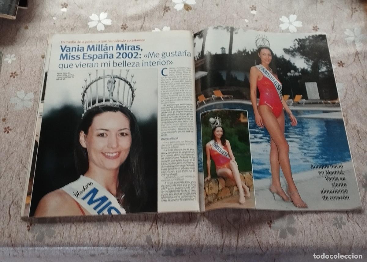 Coleccionismo de Revistas y Peri&oacute;dicos: SEMANA / MISS ESPA&Ntilde;A 2002 VANIA MILLAN, INES SASTRE, CAROLINA DE MONACO, ESTEFANIA