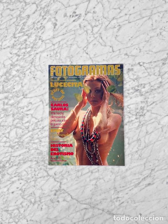 Coleccionismo de Revistas y Peri&oacute;dicos: FOTOGRAMAS - 1976 - BEATRIZ ROSSAT, CARLOS SAURA, DOLORES DEL RIO, BEATLES, GINGER ROGERS