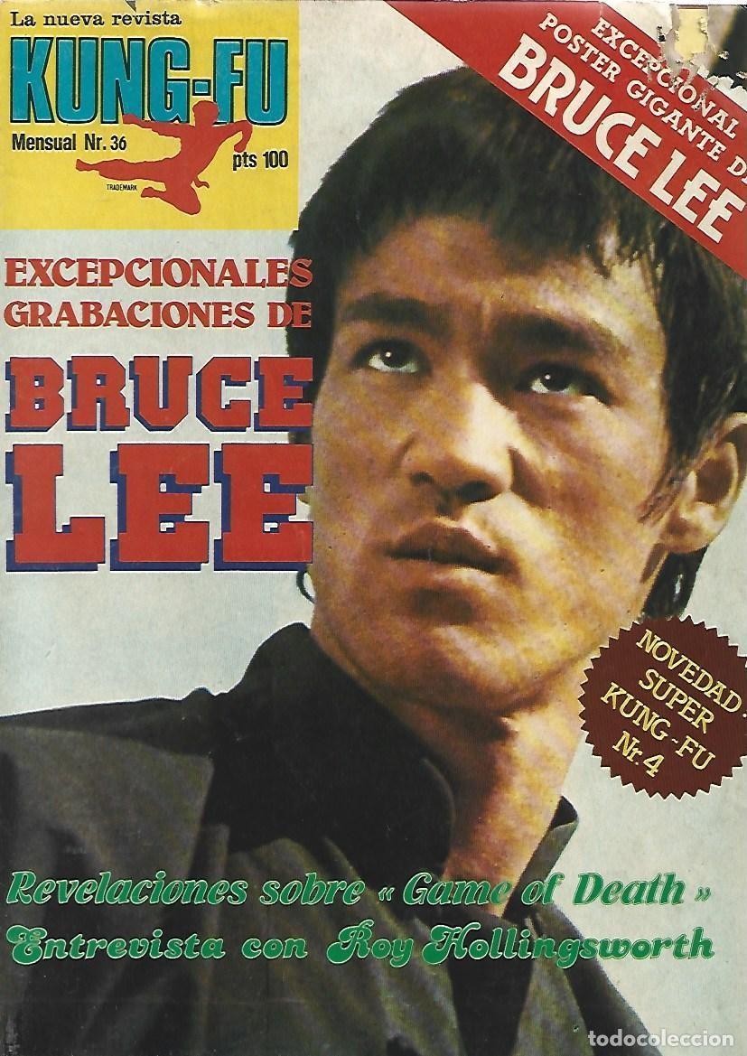 Coleccionismo de Revistas y Peri&oacute;dicos: Revista-Poster Kung-Fu 36.