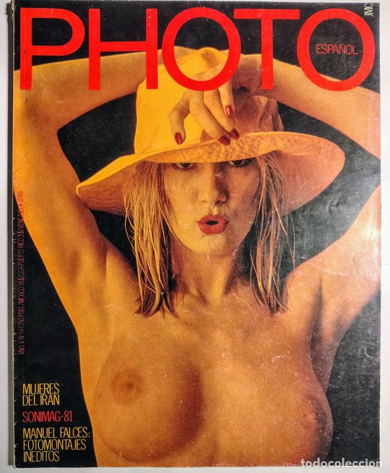 Coleccionismo de Revistas y Peri&oacute;dicos: revista PHOTO n&ordm; 54 1981 Mujeres del Iran (espa&ntilde;ol)