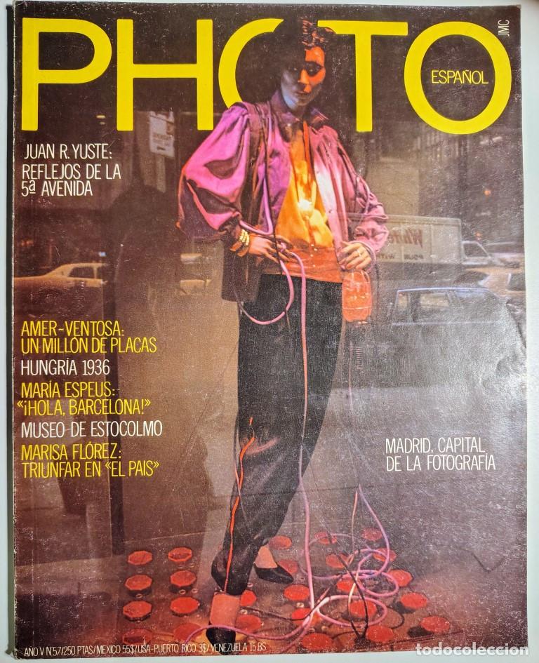 Coleccionismo de Revistas y Peri&oacute;dicos: revista PHOTO n&ordm; 57 1981 Juan R. Yuste/ Amer/ Ventosa/ Hungr&iacute;a 1936 (espa&ntilde;ol)